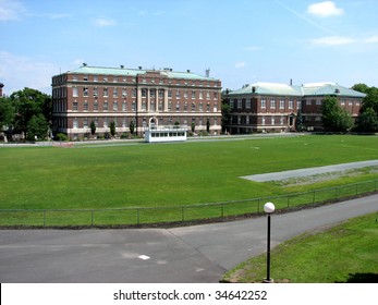 The '86 Field And Ricketts Building At Rensselaer Polytechnic Institute In Troy, New York