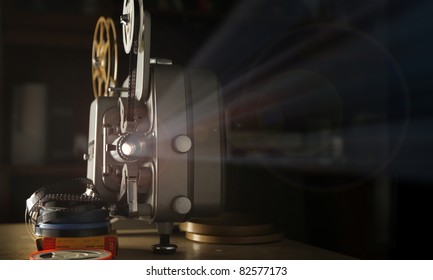 8mm Film Projector