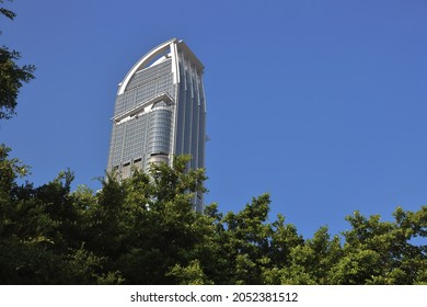 9 Sept 2021 The Nina Tower In Tsuen Wan District Of Hong Kong