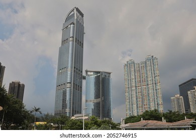 9 Sept 2021 The Nina Tower In Tsuen Wan District Of Hong Kong