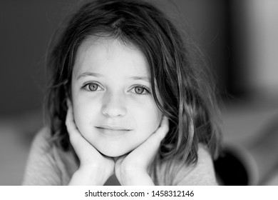 9 Years Old Girl Portrait Stock Photo 1298000158 | Shutterstock