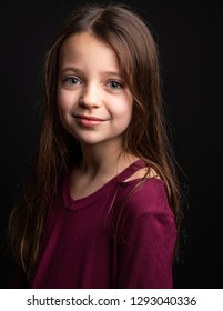 9 Years Old Girl Portrait Stock Photo 1293040336 | Shutterstock