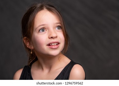 9 Years Old Girl Portrait Stock Photo 1296759562 | Shutterstock