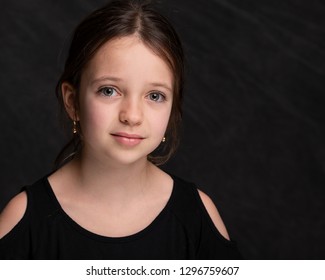 9 Years Old Girl Portrait Stock Photo 1296759607 | Shutterstock