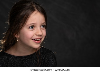 9 Years Old Girl Portrait Stock Photo 1298000155 | Shutterstock