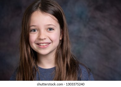 9 Years Old Girl Portrait Stock Photo 1303375240 | Shutterstock