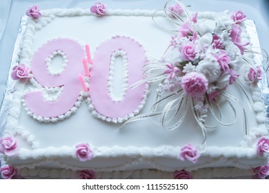 90th Birthday Cake