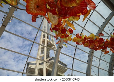 9-17-2021: Seattle, Washington; Chihuly Glass Museum