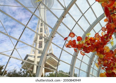 9-17-2021: Seattle, Washington; Chihuly Glass Museum