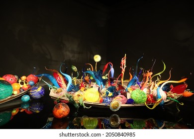 9-17-2021: Seattle, Washington; Chihuly Glass Museum