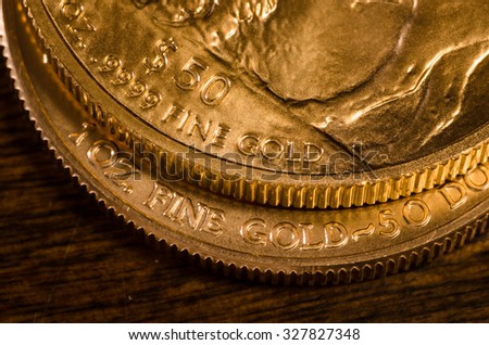 .9999 Fine Gold (words) on Gold Buffalo & Gold Eagle Coins