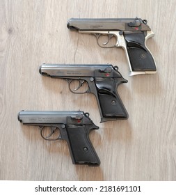 The 9mm PA-63 And The Blank Firing GRP Series Pistols Made By FEG