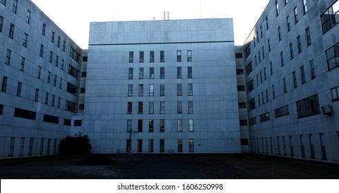 9th December 2019, Dublin, Ireland. The Buildings Of Beaumont Hospital On Beaumont Road. 