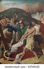 9th Stations Of The Cross, Jesus Falls The Third Time