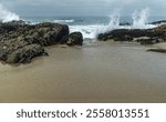 9th Street Point Laguna Beach, California in the morning (Thousand Steps)