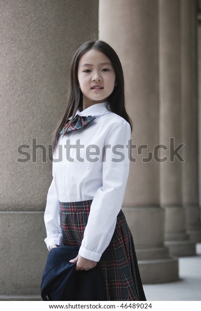 Naked Asian Schoolgirl