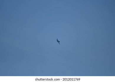 A10 Warthog Making Pass Overhead