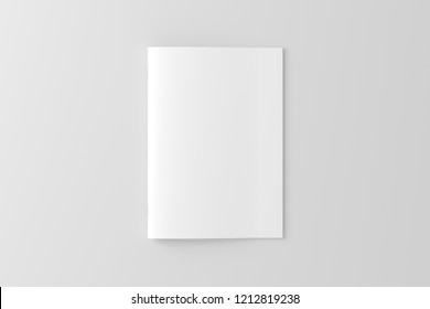 A4 / A5 Brochure Blank White