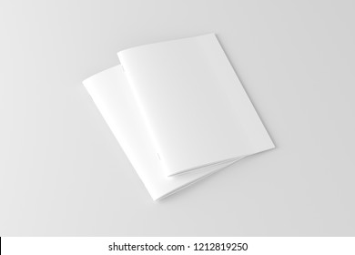 A4 / A5 Brochure Blank White