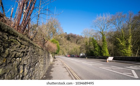 The A6 Road In The Derbyshire Peak District, UK