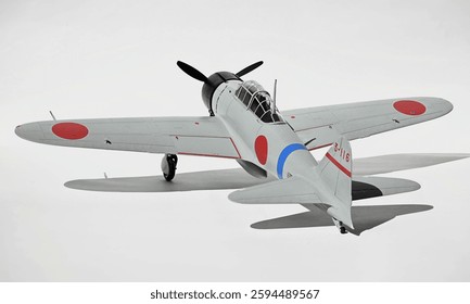 A6M Zero Type 11 Carrier-Based Fighter, Scale Model, Created by the submitter