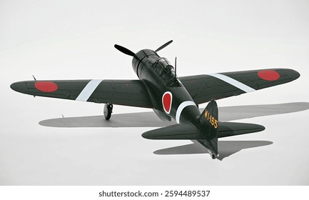 A6M Zero Type 21 Carrier-Based Fighter, Scale Model, Created by the submitter