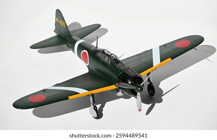 A6M Zero Type 21 Carrier-Based Fighter, Scale Model, Created by the submitter