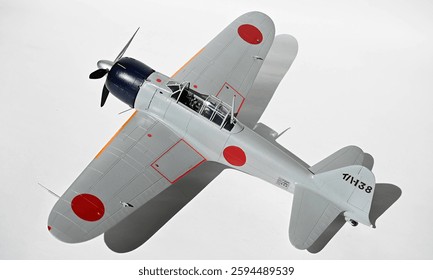 A6M Zero Type 22 Carrier-Based Fighter, Scale Model, Created by the submitter