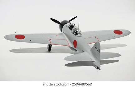 A6M Zero Type 22 Carrier-Based Fighter, Scale Model, Created by the submitter
