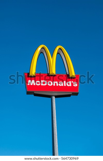 achen Germany January 17 Mcdonalds Restauraunt Stock Photo Edit Now