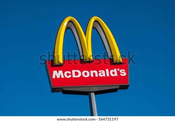 achen Germany January 17 Mcdonalds Restauraunt Stock Photo Edit Now