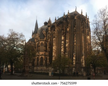 Aachen, 2017. View of the Cathedral