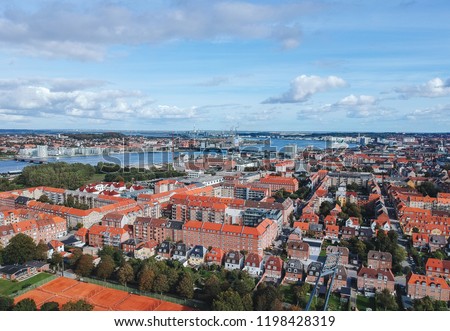 Aalborg panoramic view