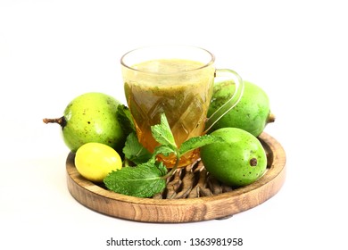 Aam Panna or Salted Green Mango Juice, Indian Summer Drink