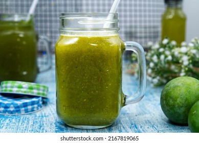 Aam Panna is a vegan, gluten-free unripe (green) mango drink or sherbet.

