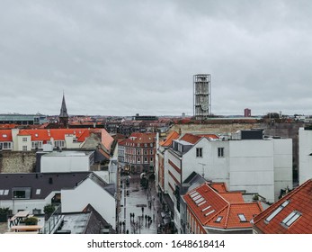 Aarhus Main Pedestrian Street, Aerial View