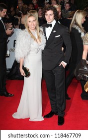 Aaron Johnson, Sam Taylor-Wood Arriving For The Royal World Premiere Of 'Skyfall' At Royal Albert Hall, London. 23/10/2012