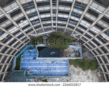 Similar – Image, Stock Photo pool party. Building