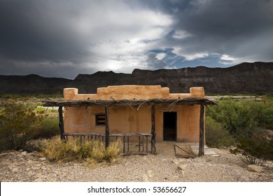 Abandoned Adobe House