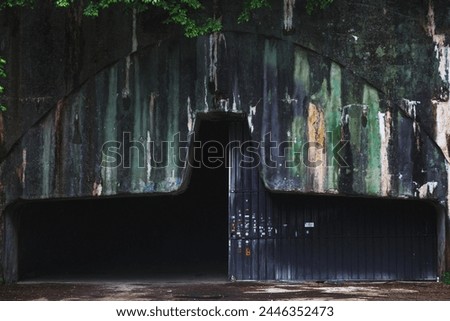 Abandoned airbase Zeljava near city of Bihac