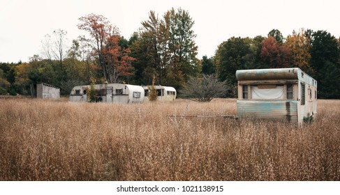 Abandoned American Trailer Park