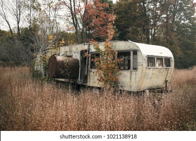 Abandoned American Trailer Park