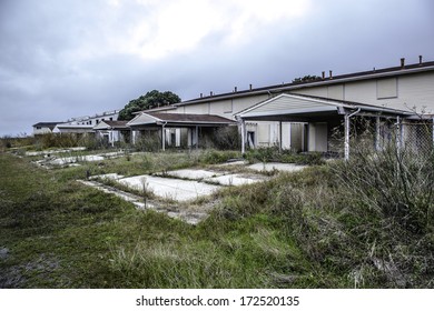 Abandoned Apartment Complex On Treasure Island, San Francisco