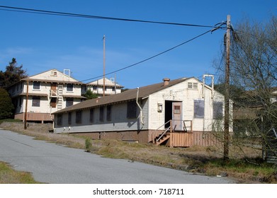 Abandoned Army Barracks Fort Ord California Stock Photo 718711 