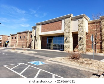 Abandoned Bed Bath And Beyond - Front Of Building, Building To The Right Of Frame (Aurora, Colorado, USA) - 04\25\2021