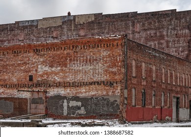 Abandoned  Brick Warehouses In The Cleveland Flats District