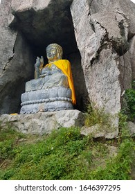 An Abandoned Buddhist Pagoda In The Small Chinese City Of Hunchun.