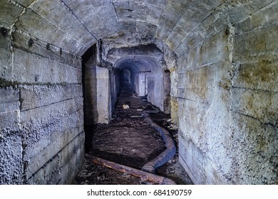 Abandoned Bunker Tunnel Concrete Walls Stock Photo 684190759 | Shutterstock