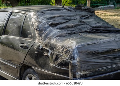 Abandoned Car On The Street