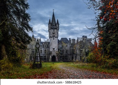 An Abandoned Castle In Belgium